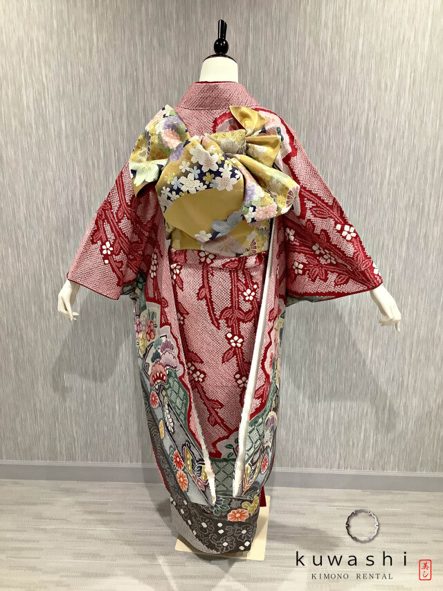 振袖 クワシ着物レンタル 品番８０００８