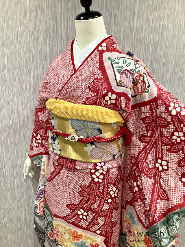 振袖 クワシ着物レンタル 品番８０００８