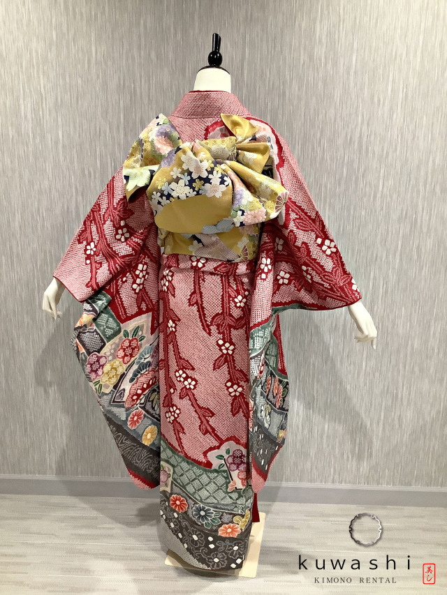 振袖 クワシ着物レンタル 品番８０００８