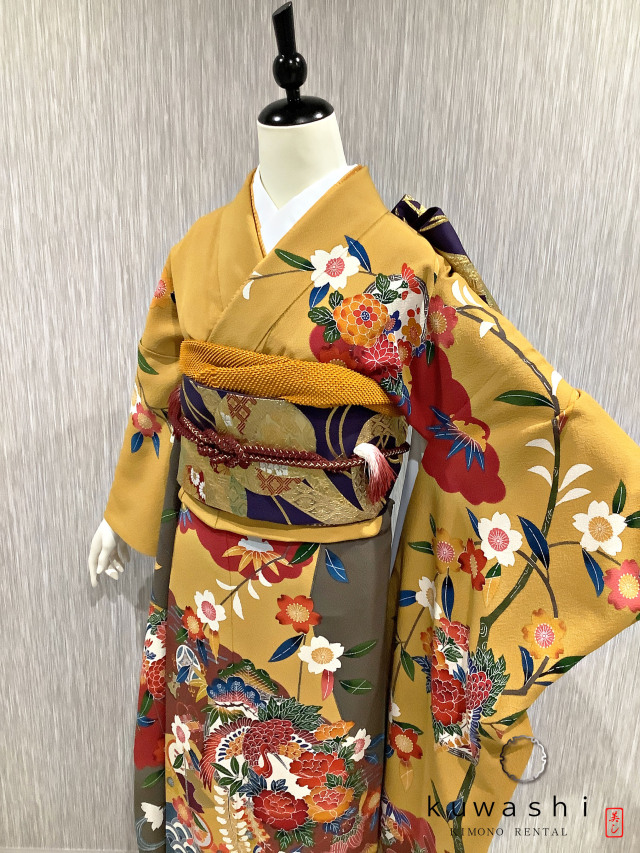 振袖 クワシ着物レンタル 品番８０００９