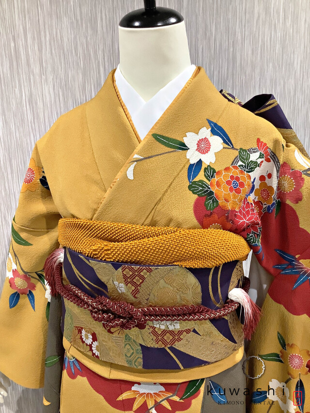 振袖 クワシ着物レンタル 品番８０００９
