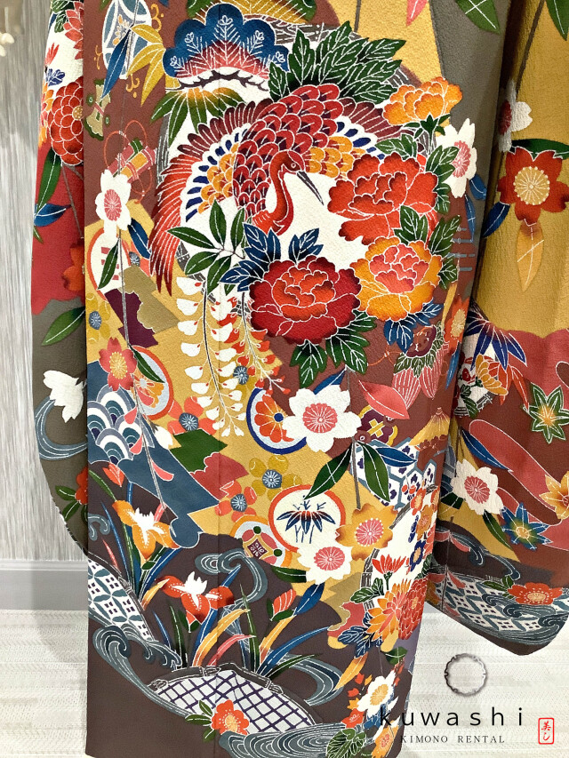 振袖 クワシ着物レンタル 品番８０００９