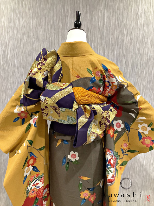 振袖 クワシ着物レンタル 品番８０００９