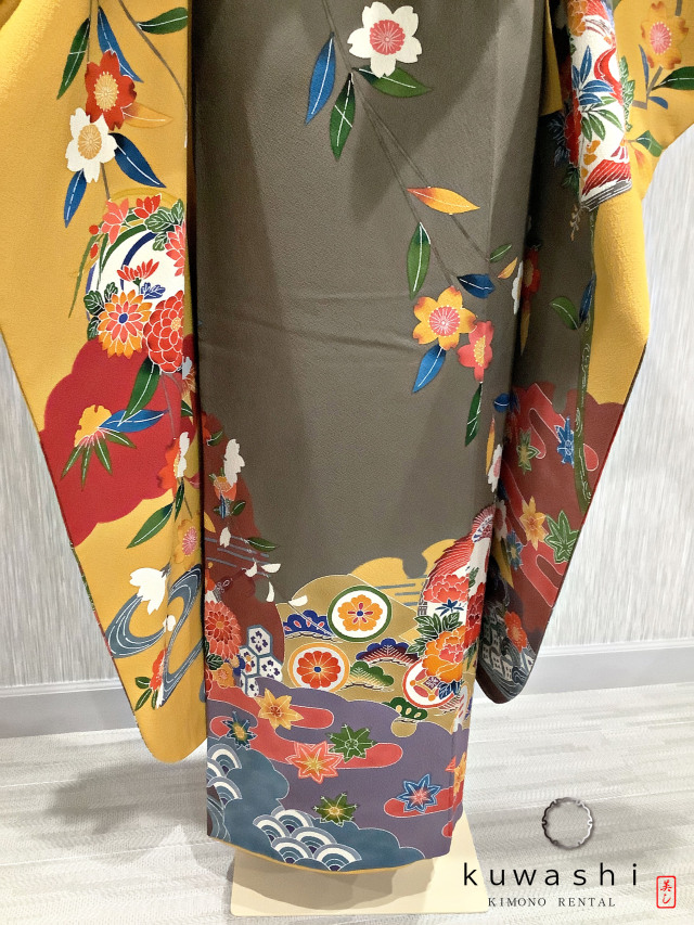 振袖 クワシ着物レンタル 品番８０００９