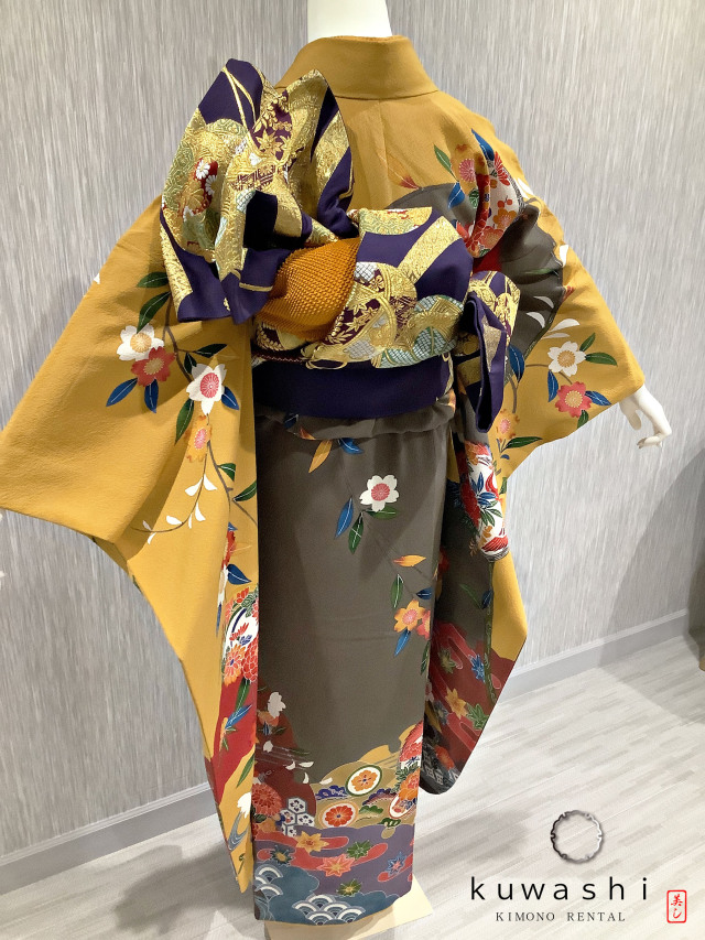 振袖 クワシ着物レンタル 品番８０００９