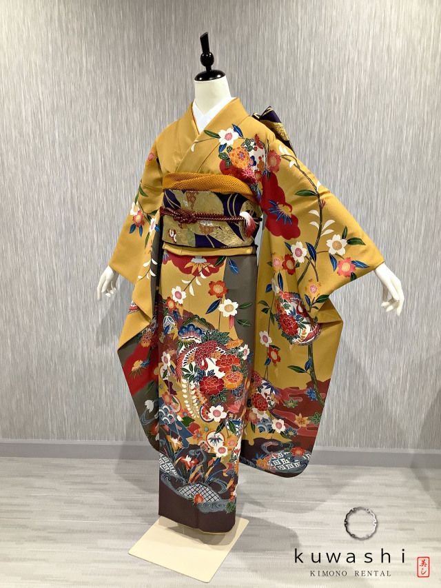振袖 クワシ着物レンタル 品番８０００９