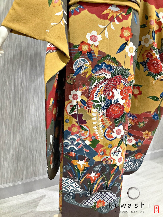 振袖 クワシ着物レンタル 品番８０００９