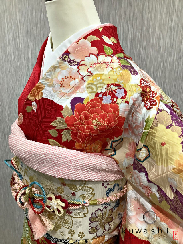 振袖 クワシ着物レンタル 品番８００１０