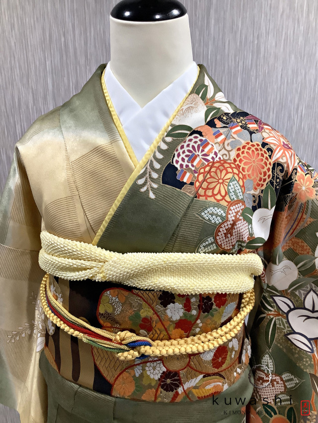 振袖 クワシ着物レンタル 品番８００１１