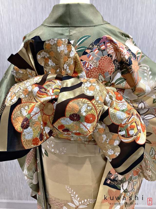 振袖 クワシ着物レンタル 品番８００１１