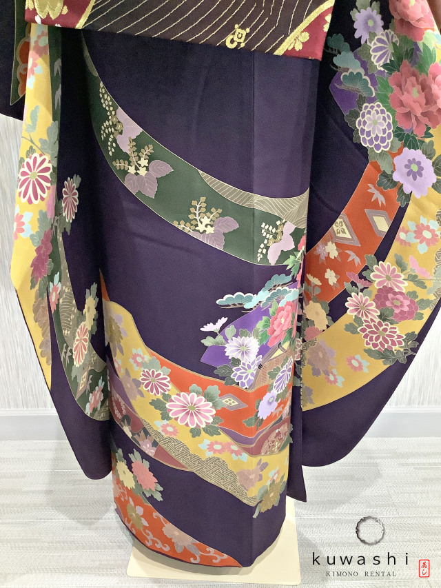 振袖 クワシ着物レンタル 品番８００１３