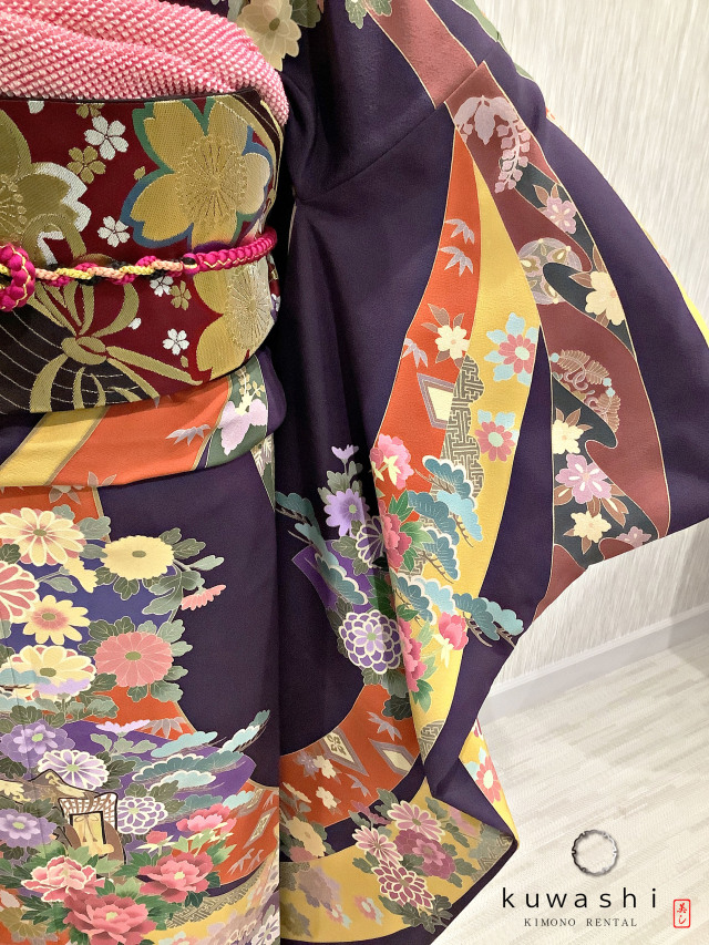 振袖 クワシ着物レンタル 品番８００１３