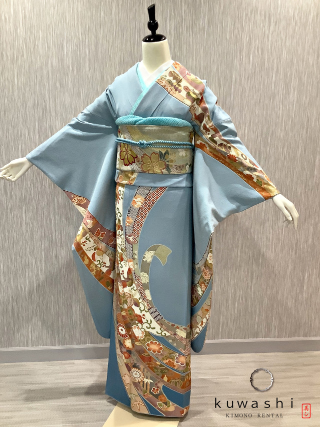 振袖 クワシ着物レンタル 品番８００１６