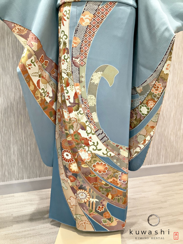 振袖 クワシ着物レンタル 品番８００１６