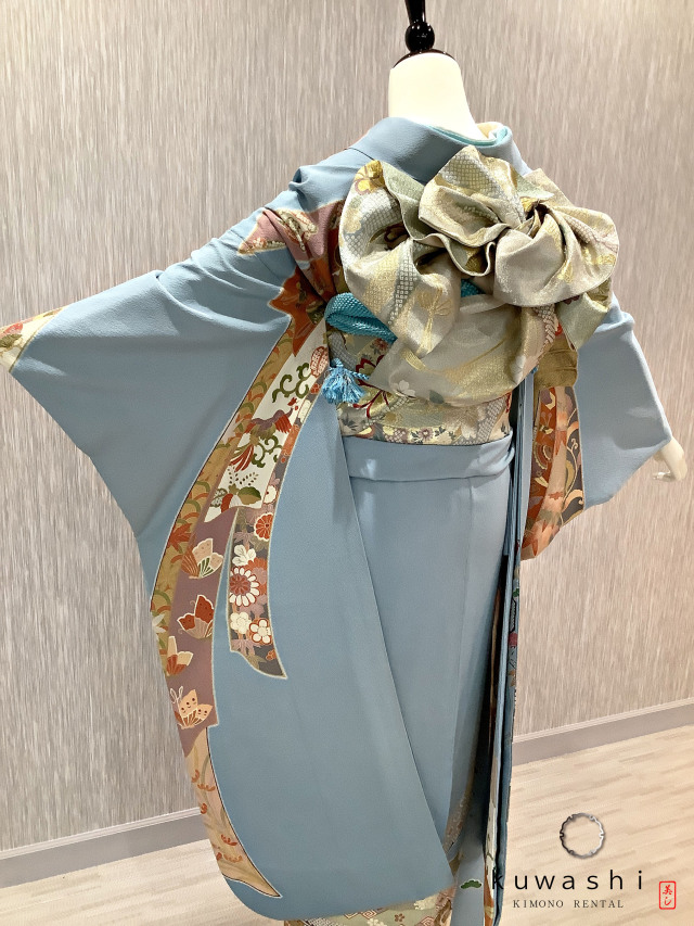 振袖 クワシ着物レンタル 品番８００１６