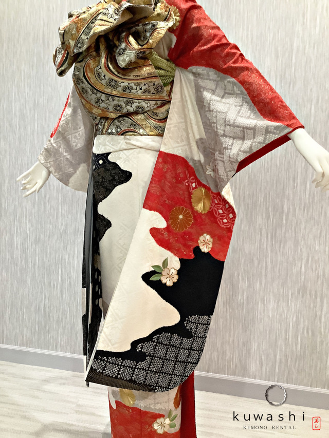 振袖 クワシ着物レンタル 品番８００１７