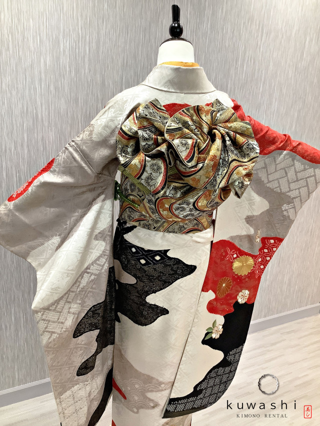 振袖 クワシ着物レンタル 品番８００１７