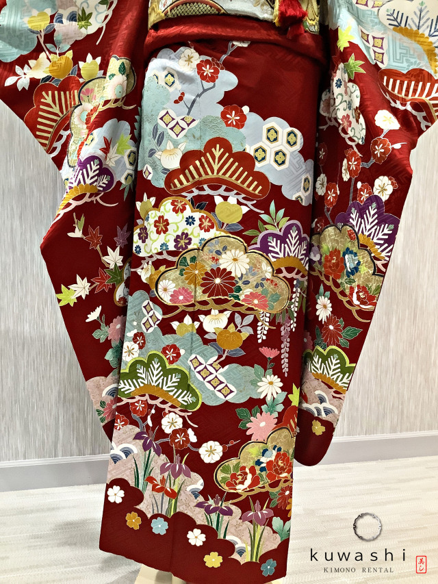 振袖 クワシ着物レンタル 品番８００１８