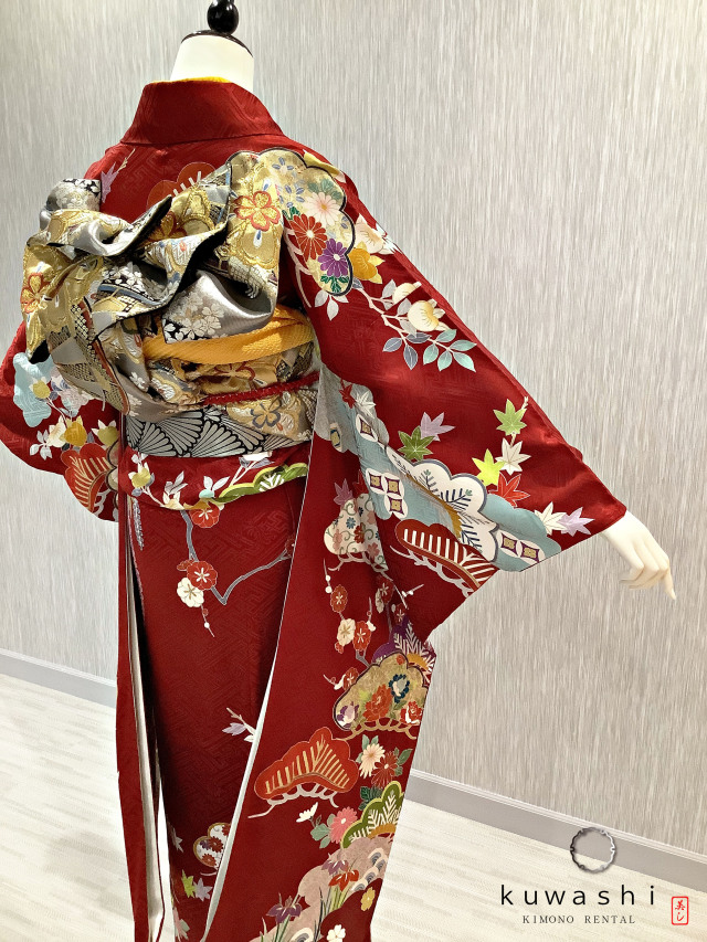 振袖 クワシ着物レンタル 品番８００１８