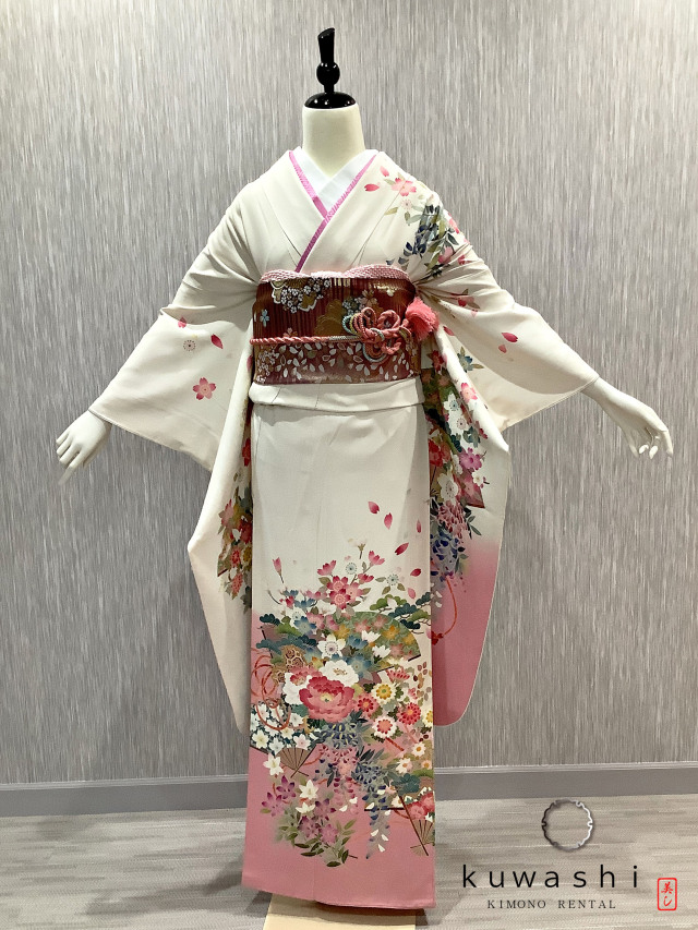 振袖 クワシ着物レンタル 品番８００１９