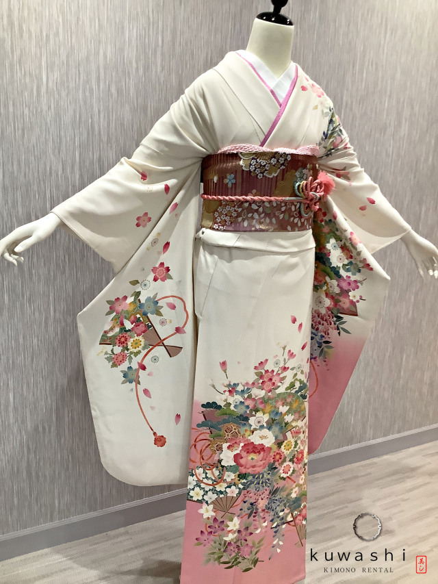 振袖 クワシ着物レンタル 品番８００１９