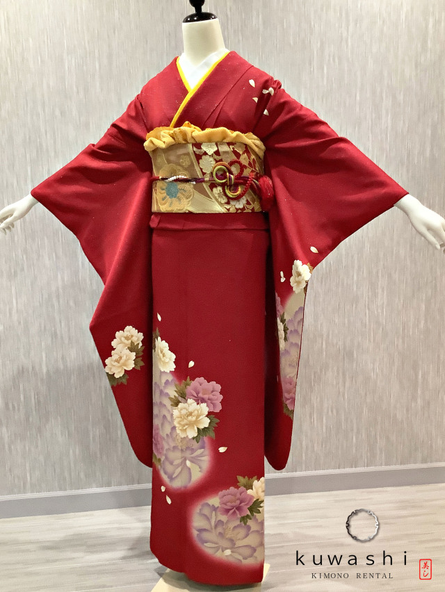 振袖 クワシ着物レンタル 品番８００２０