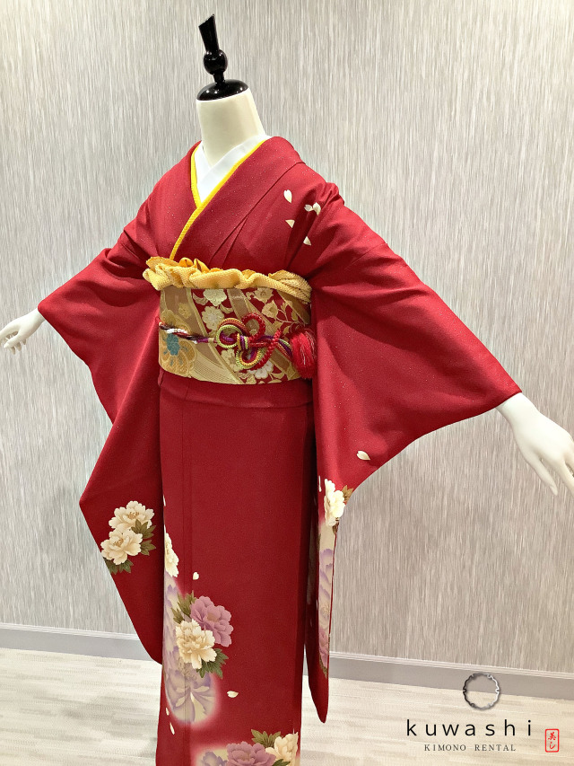 振袖 クワシ着物レンタル 品番８００２０