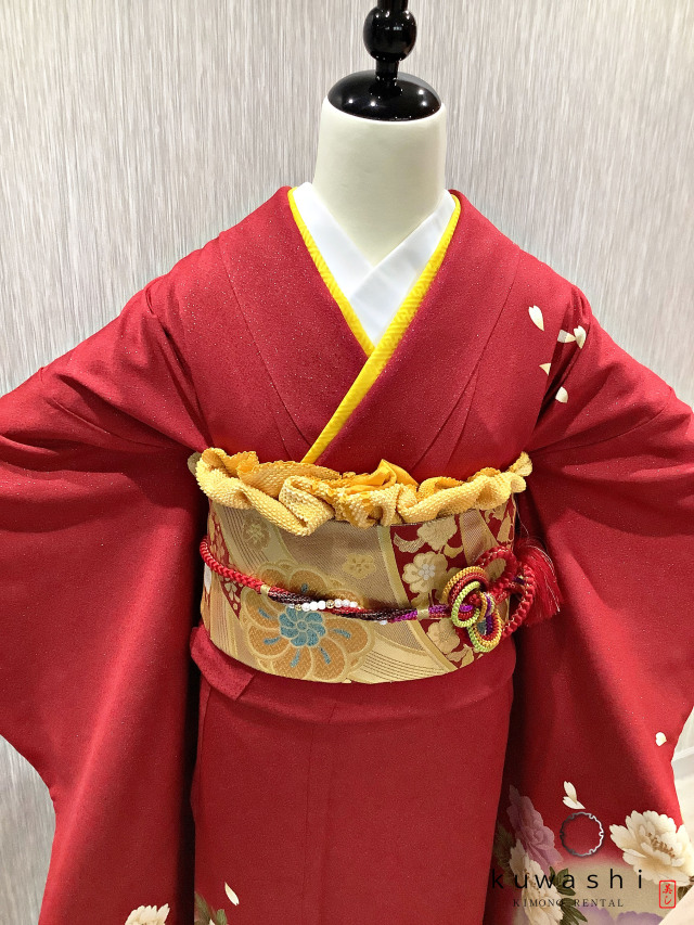 振袖 クワシ着物レンタル 品番８００２０
