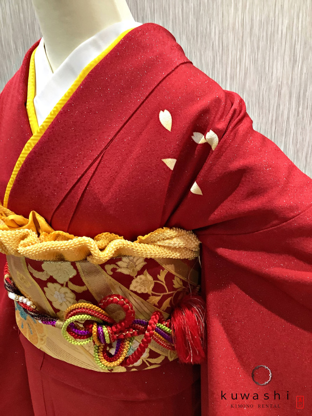 振袖 クワシ着物レンタル 品番８００２０