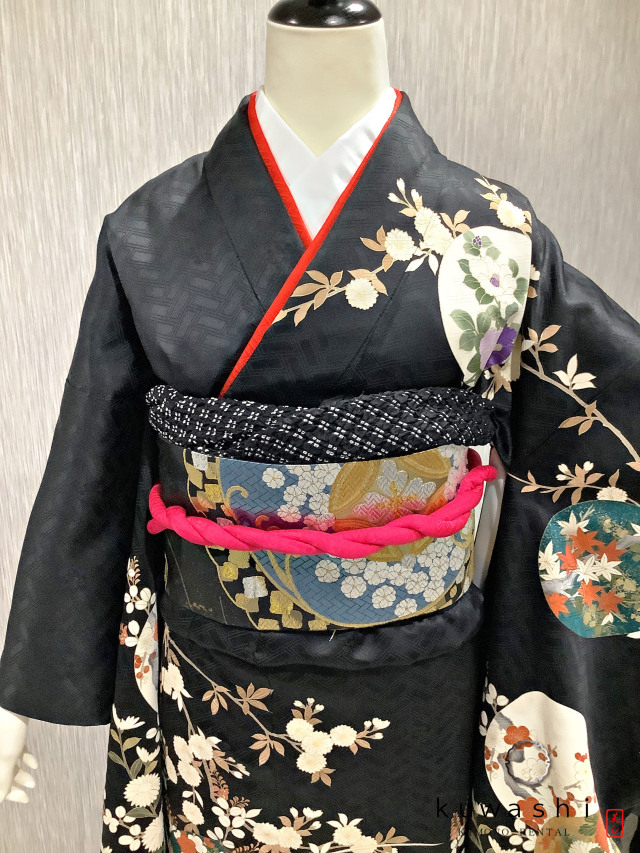振袖 クワシ着物レンタル 品番８００２１