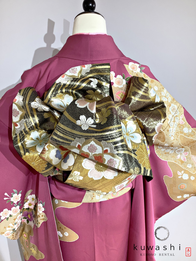 振袖 クワシ着物レンタル 品番８００２４