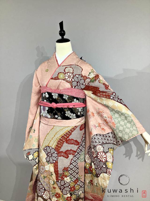 振袖 クワシ着物レンタル 品番８００２６