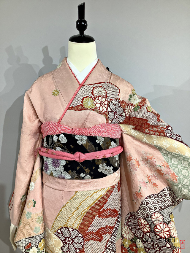 振袖 クワシ着物レンタル 品番８００２６