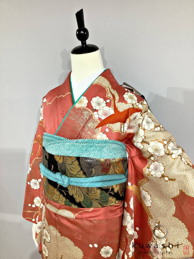 振袖 クワシ着物レンタル 品番８００２７