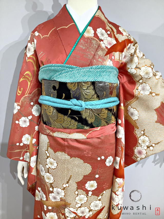 振袖 クワシ着物レンタル 品番８００２７