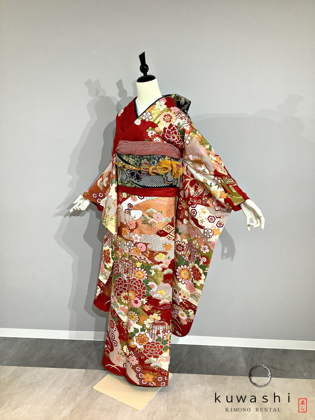 振袖 クワシ着物レンタル 品番８００２８