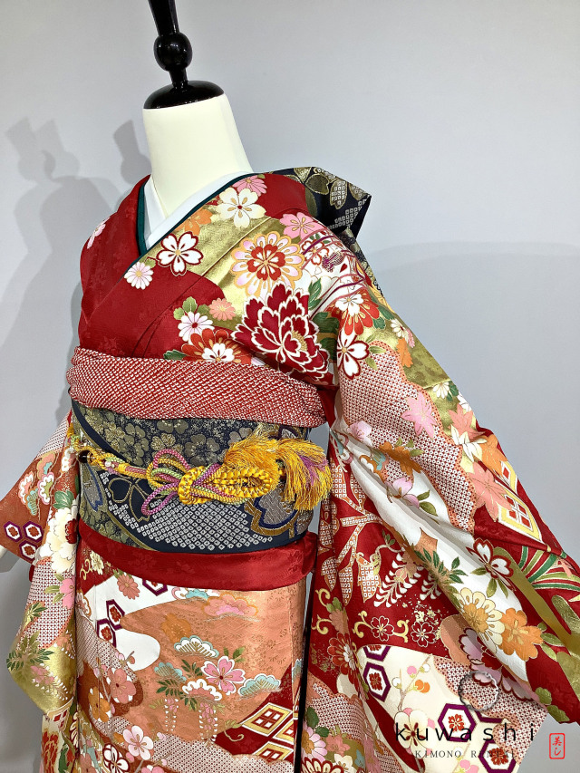 振袖 クワシ着物レンタル 品番８００２８
