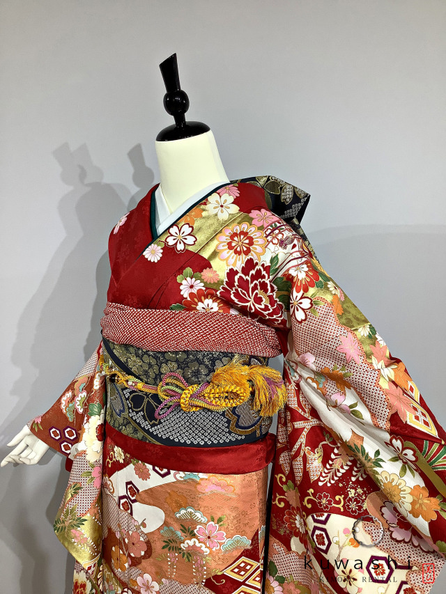 振袖 クワシ着物レンタル 品番８００２８