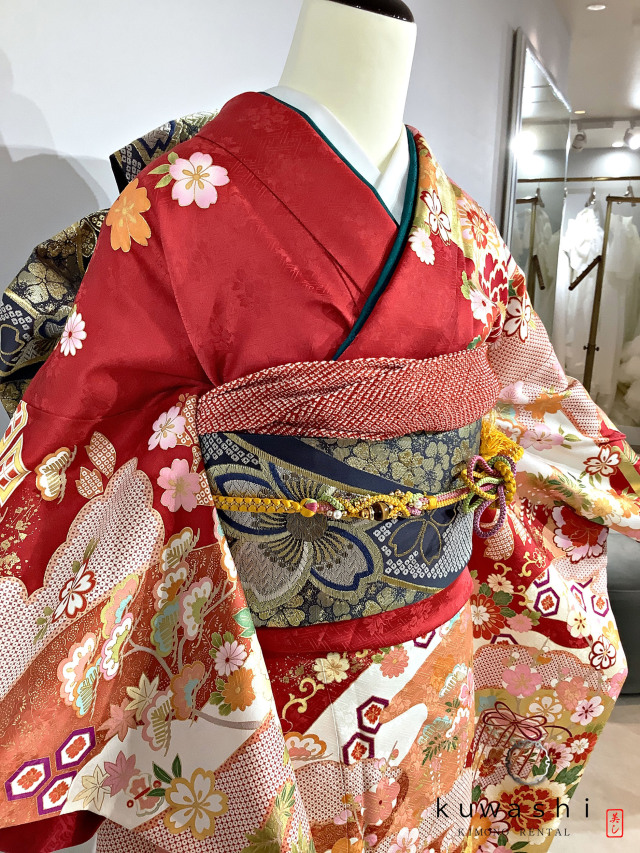 振袖 クワシ着物レンタル 品番８００２８