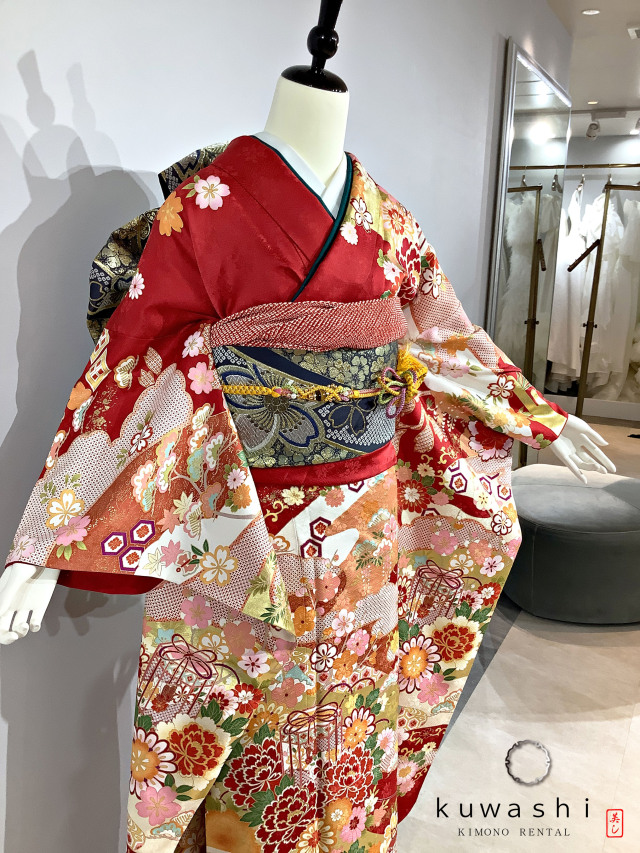 振袖 クワシ着物レンタル 品番８００２８