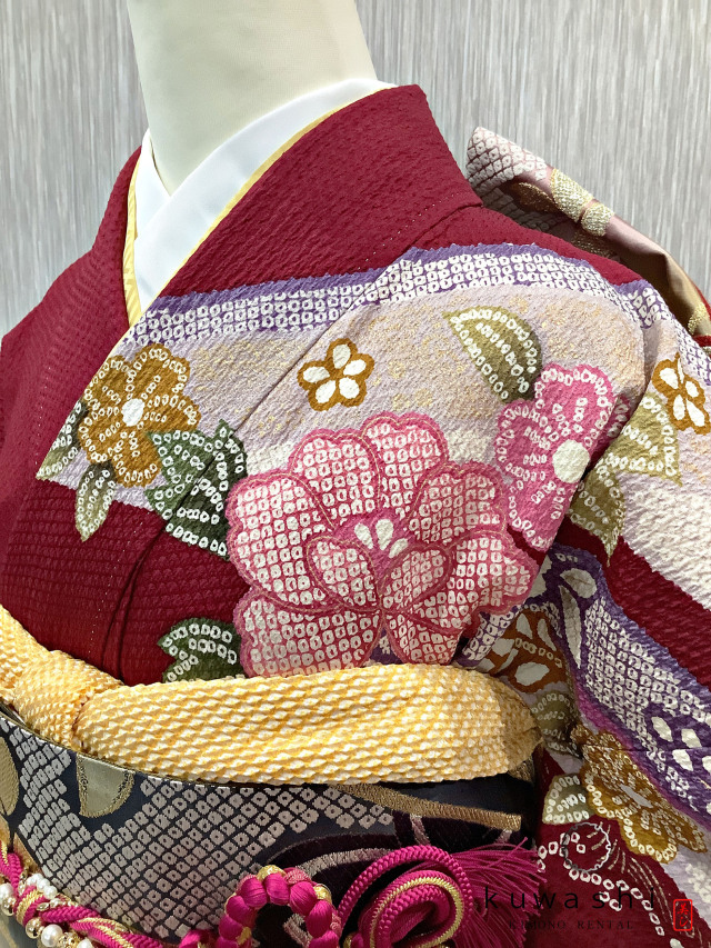 振袖 クワシ着物レンタル 品番８００２９