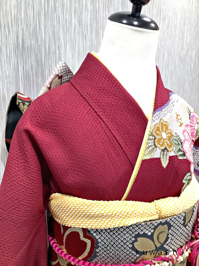 振袖 クワシ着物レンタル 品番８００２９