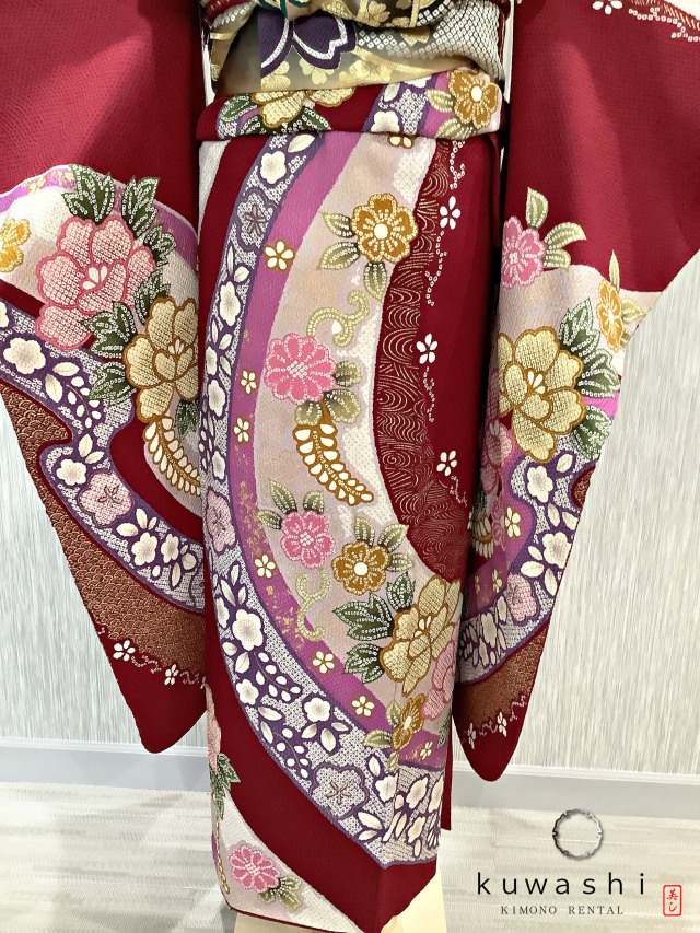 振袖 クワシ着物レンタル 品番８００２９