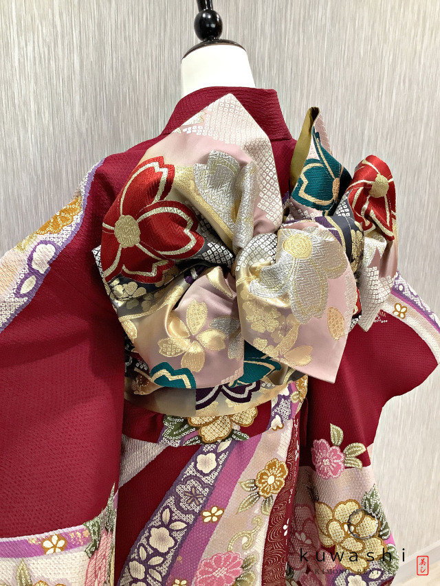 振袖 クワシ着物レンタル 品番８００２９