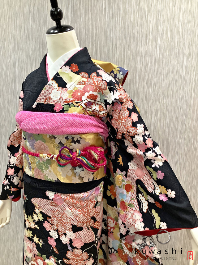 振袖 クワシ着物レンタル 品番８００３０