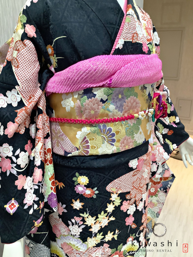 振袖 クワシ着物レンタル 品番８００３０