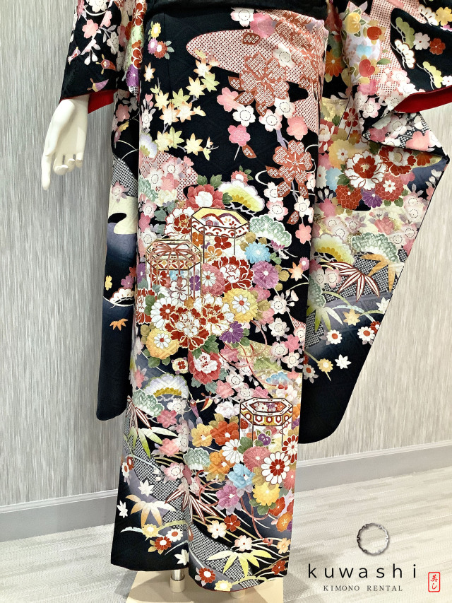 振袖 クワシ着物レンタル 品番８００３０
