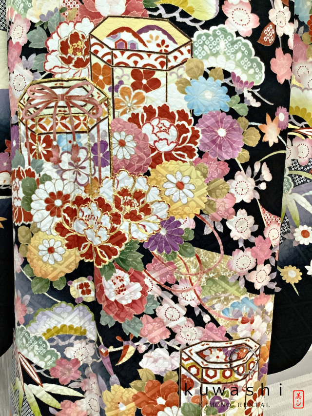 振袖 クワシ着物レンタル 品番８００３０
