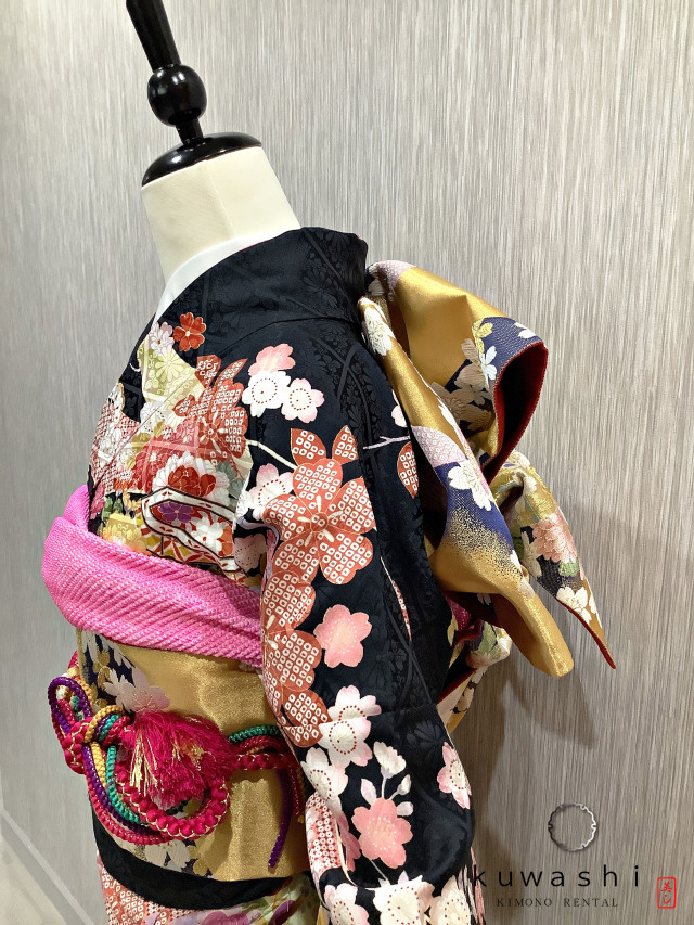 振袖 クワシ着物レンタル 品番８００３０
