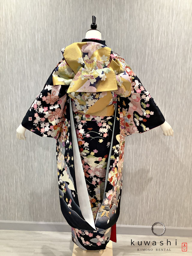 振袖 クワシ着物レンタル 品番８００３０